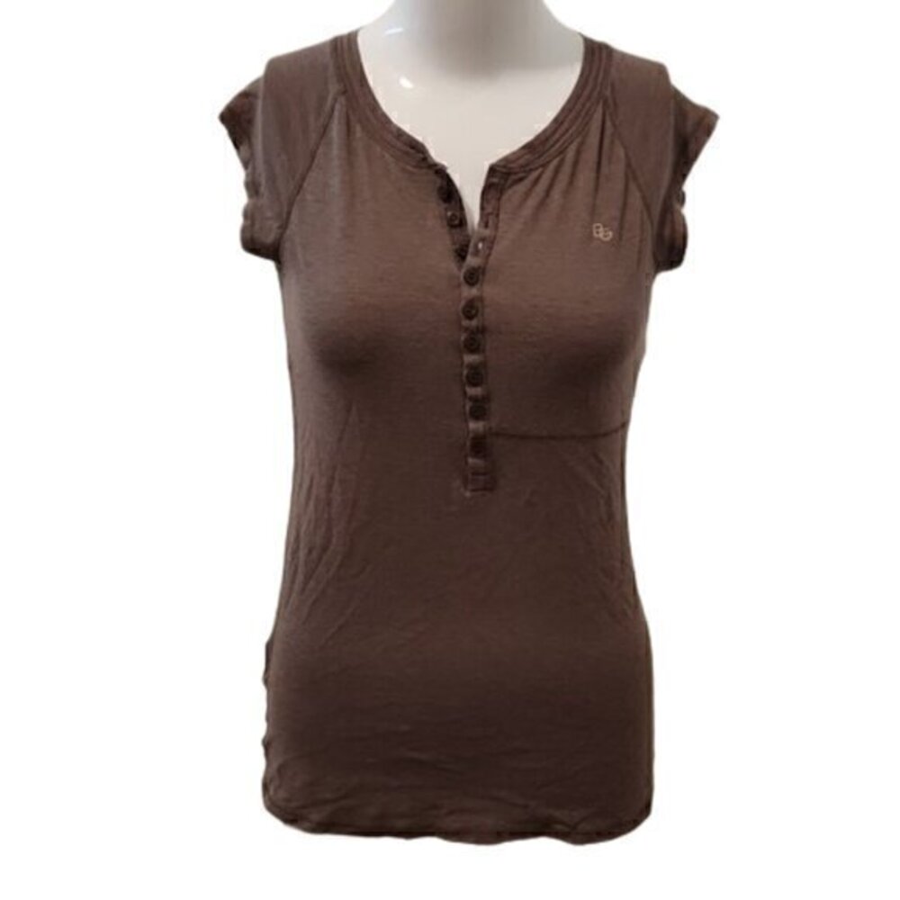 [BCBG Generation] Half Button Top - Size M
